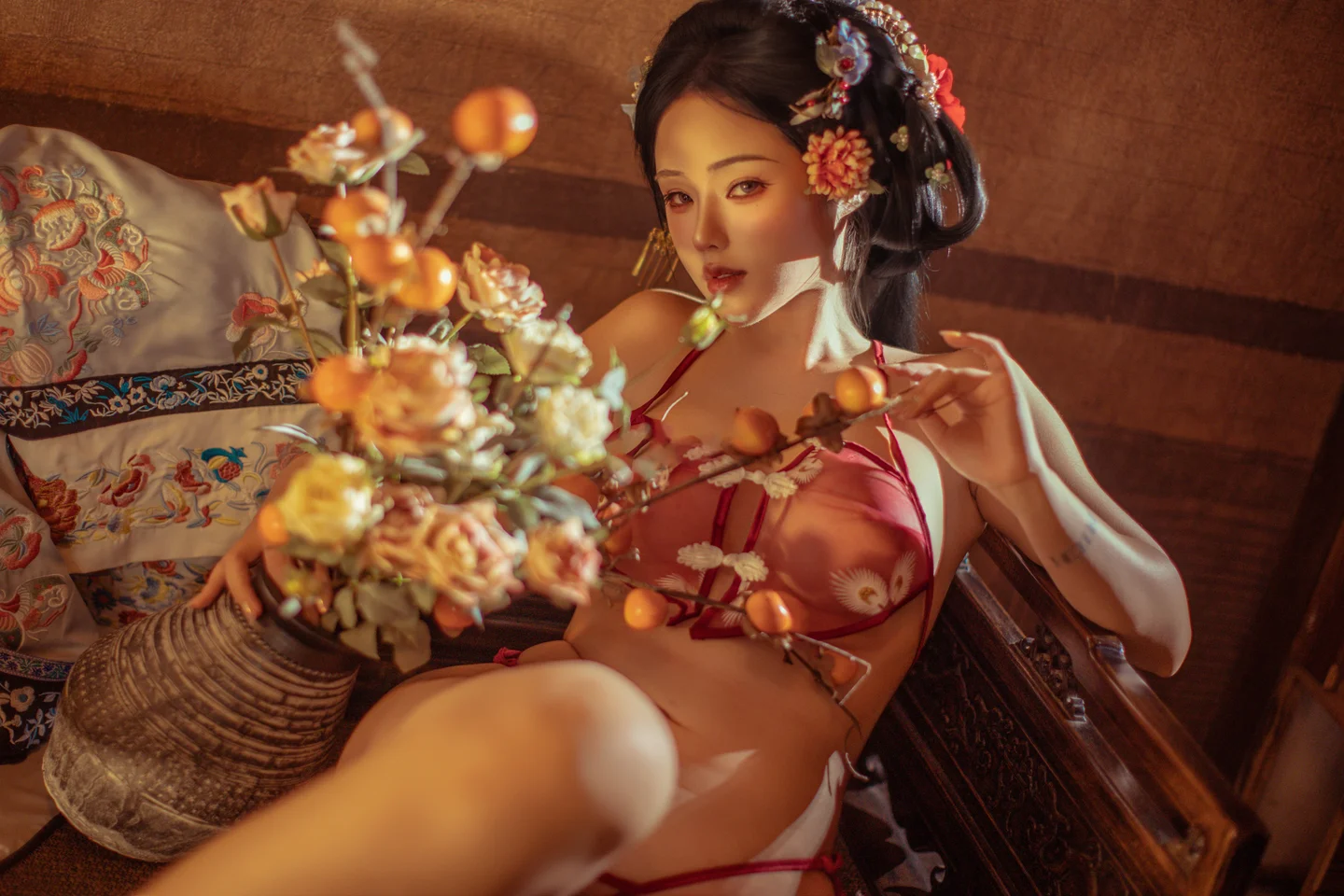 钛合金TiTi - 胭脂扣 [108P,2V-1.07GB] tg@simisebaisi 【丝足阁】031.webp